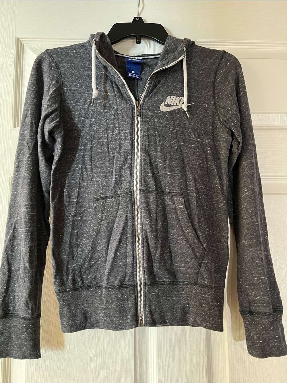 Nike Gray Zip-Up with Hood